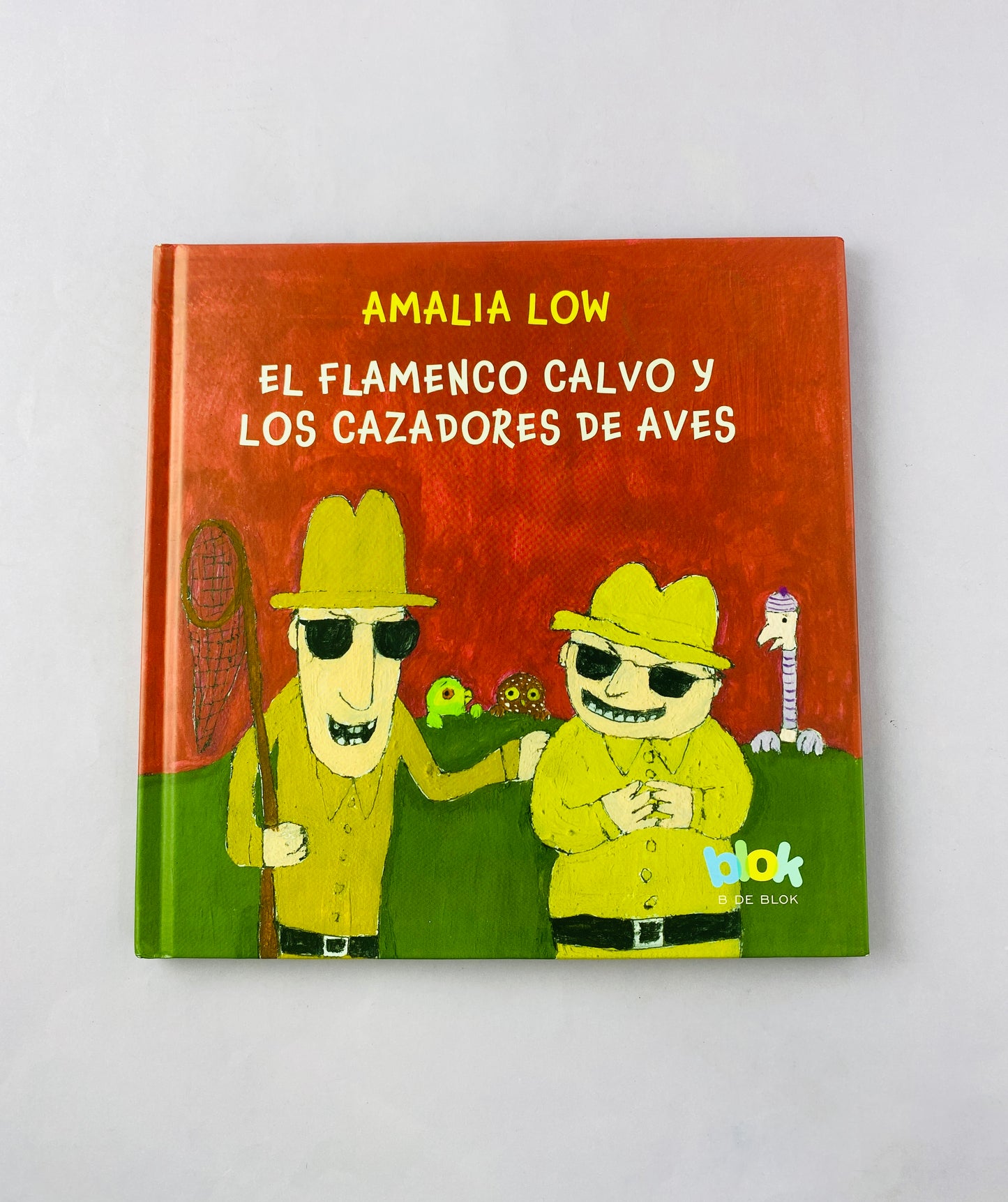 El flamenco calvo y los cazadores de aves