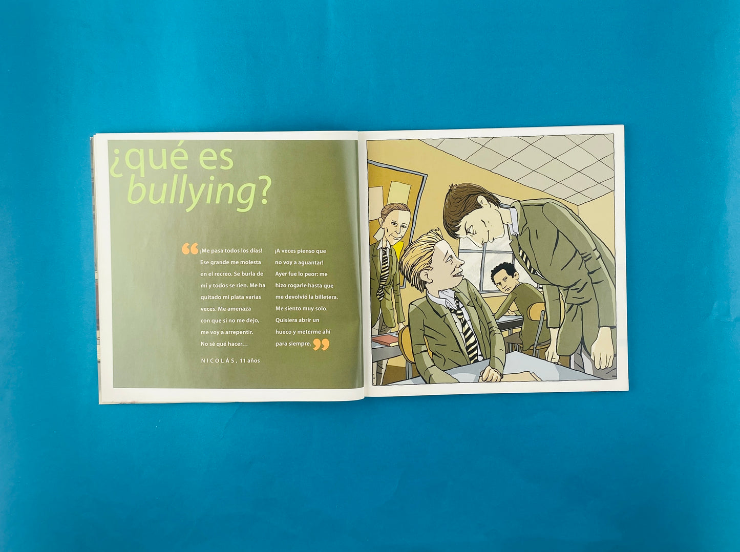 Alguien me está molestando: el bullying