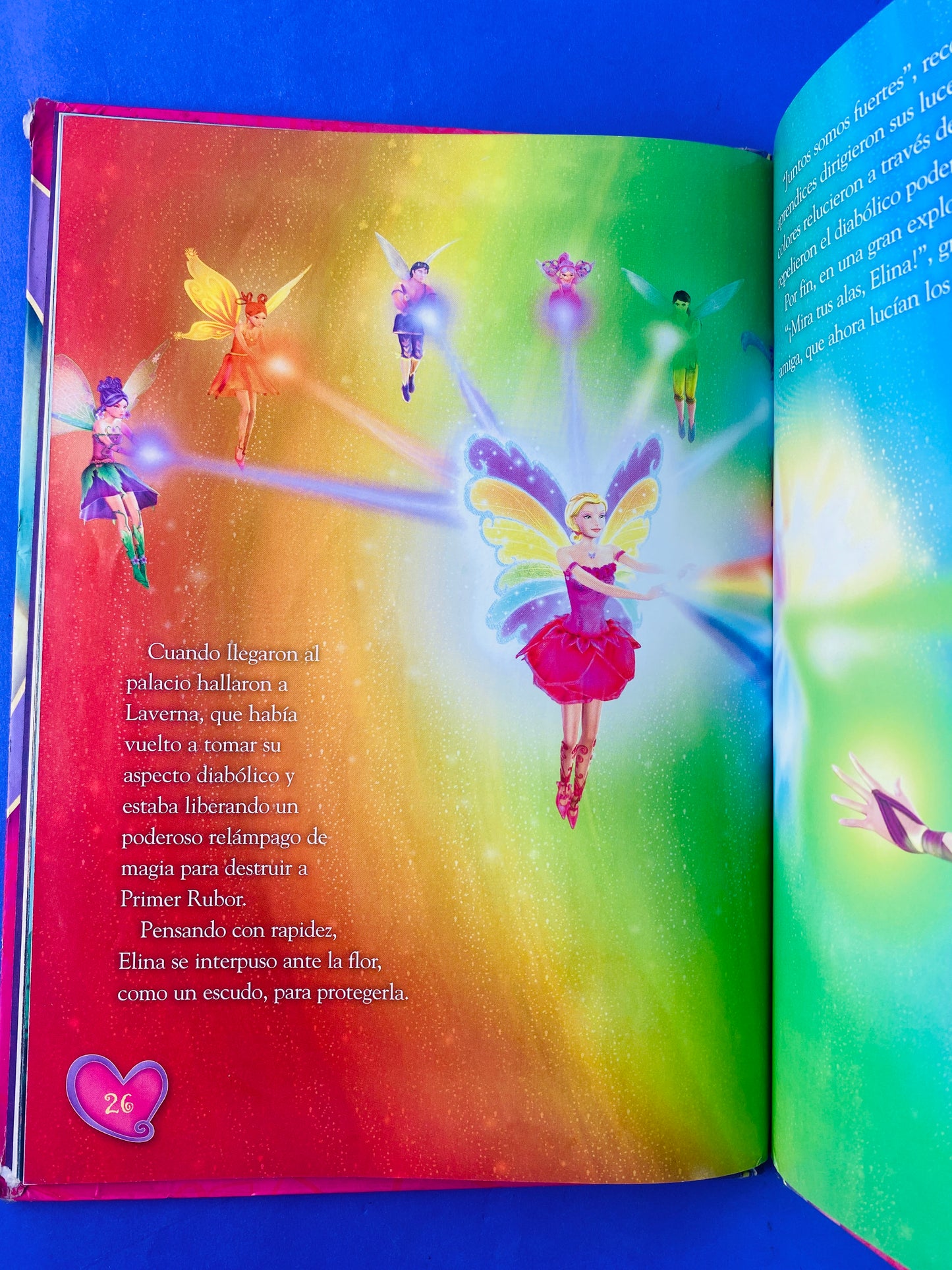 Barbie en la magia del arco iris