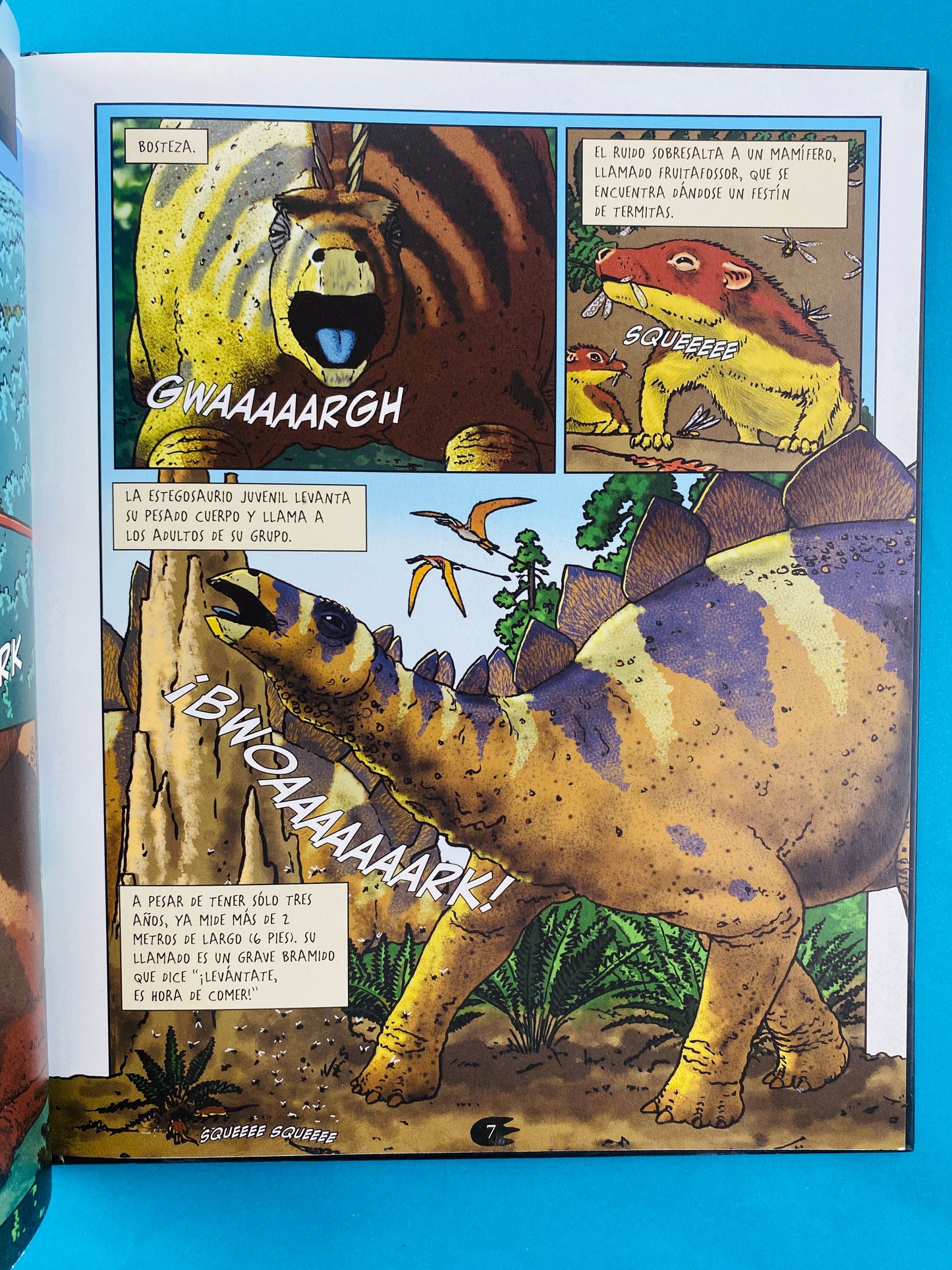 Estegosaurio el dinosaurio con tejado