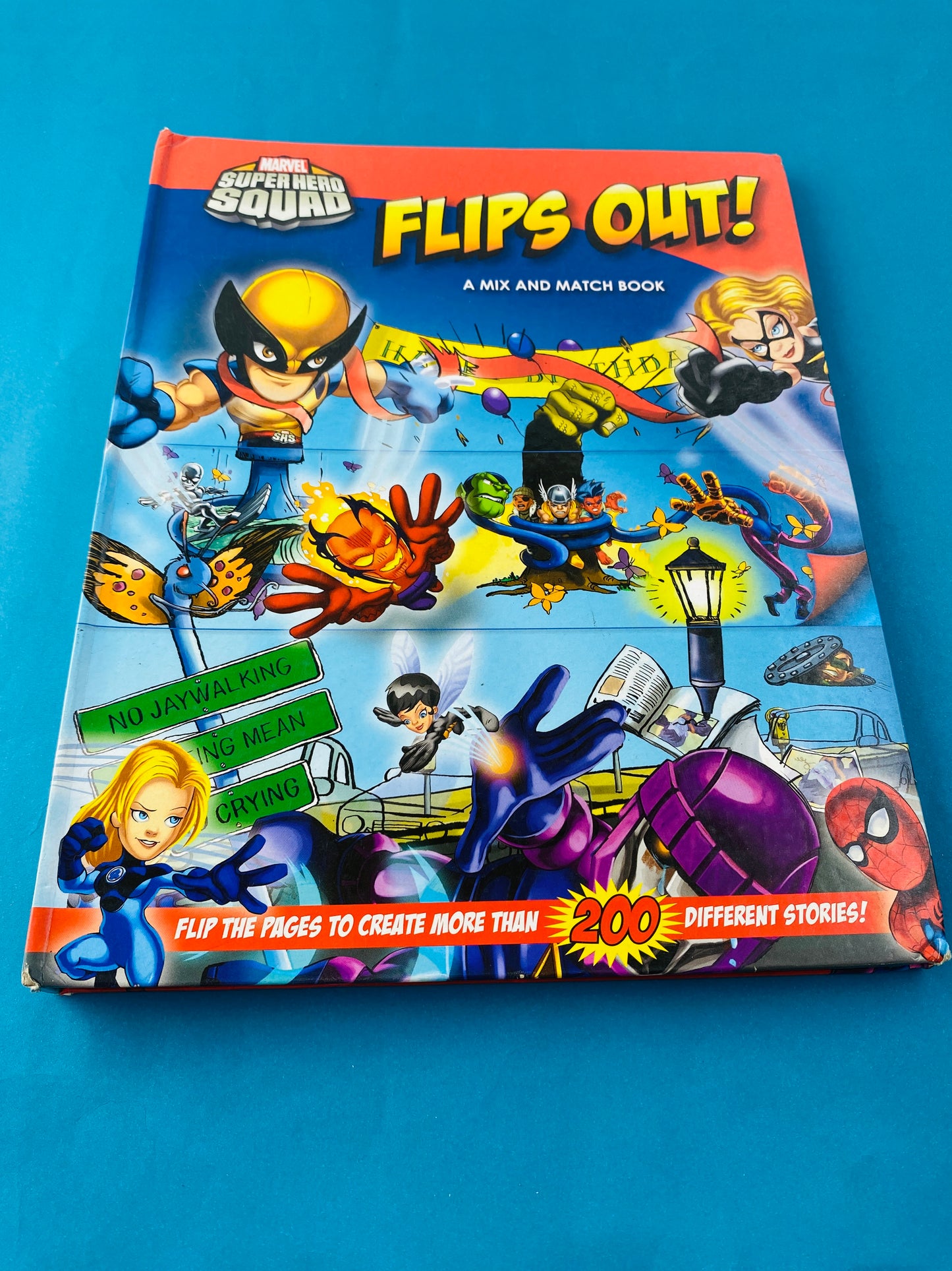 Marvel superhero squad Flips out!