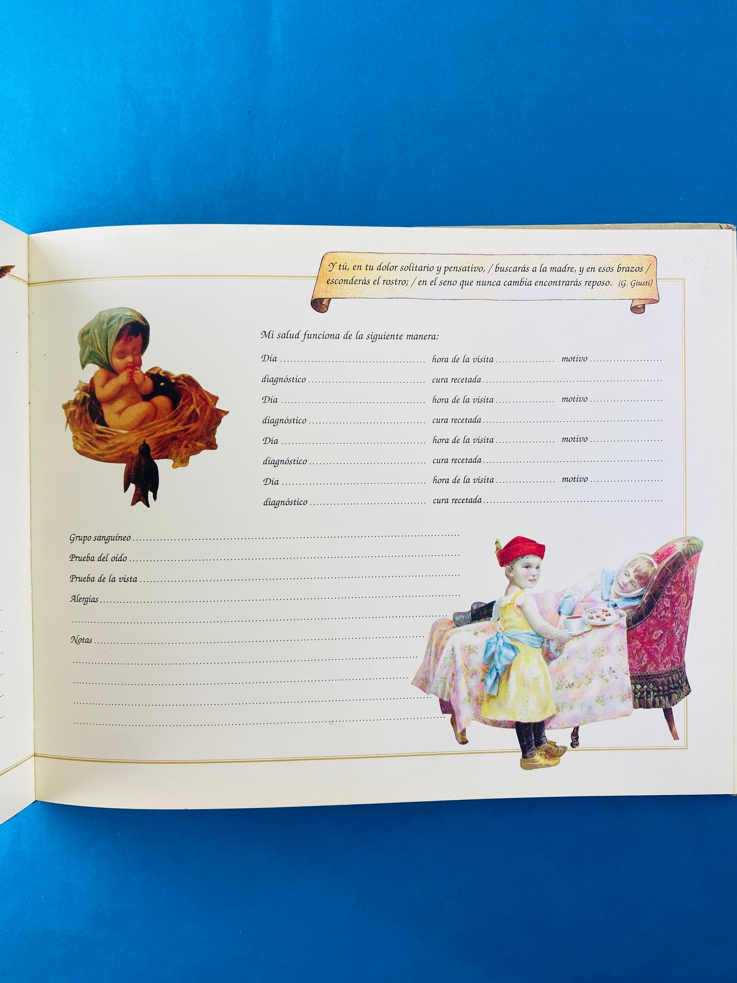 El libro de los recuerdos para niños