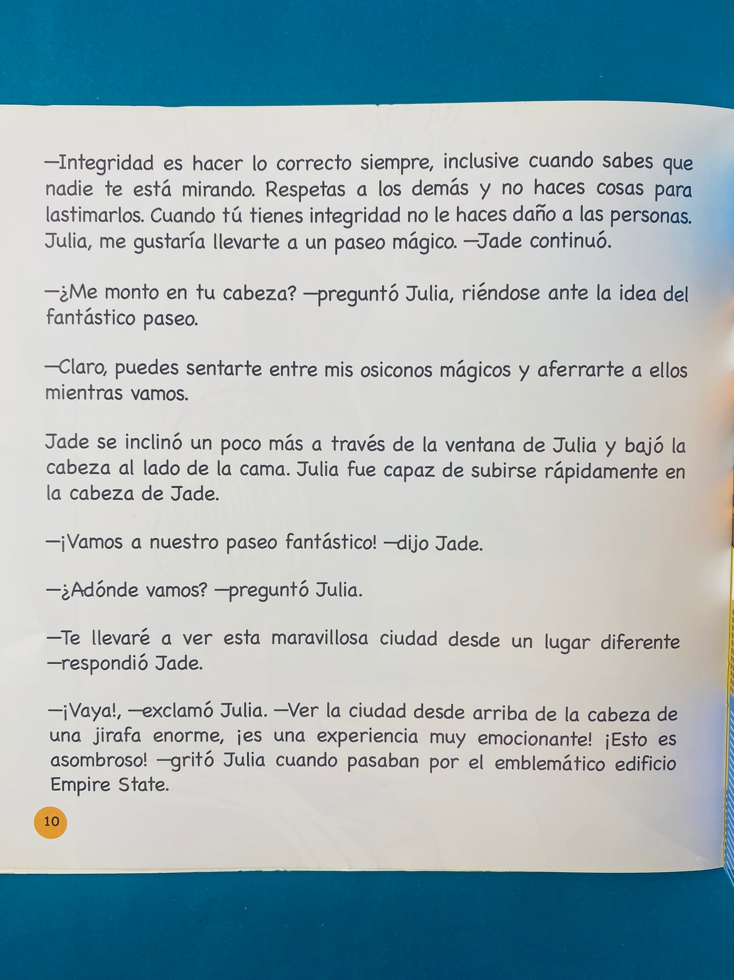 Integridad Julia y Jade la jirafa