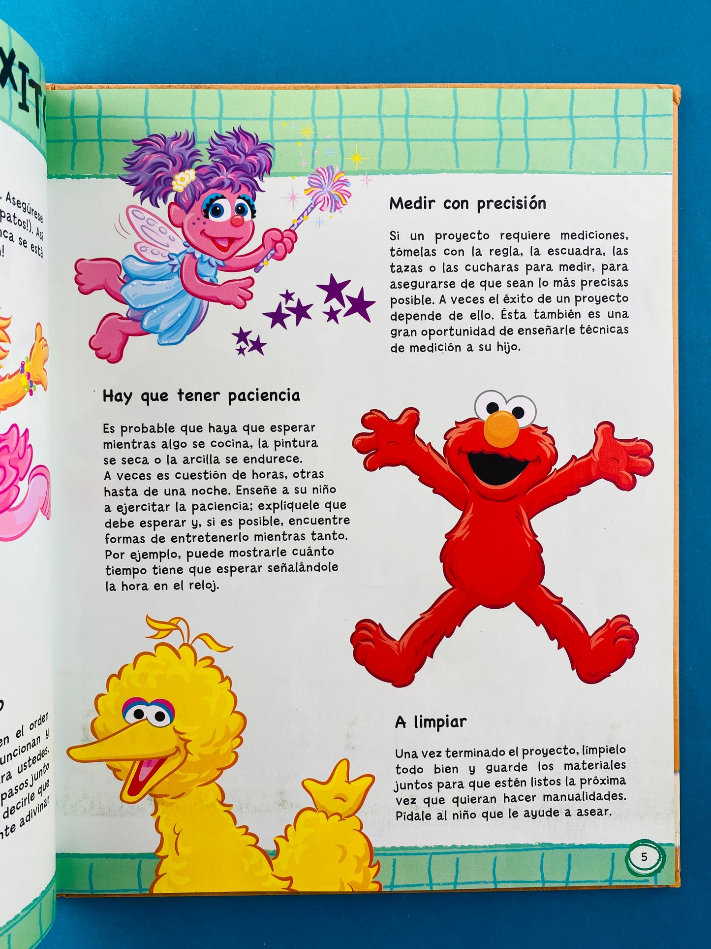 Plaza sésamo manualidades para saborear
