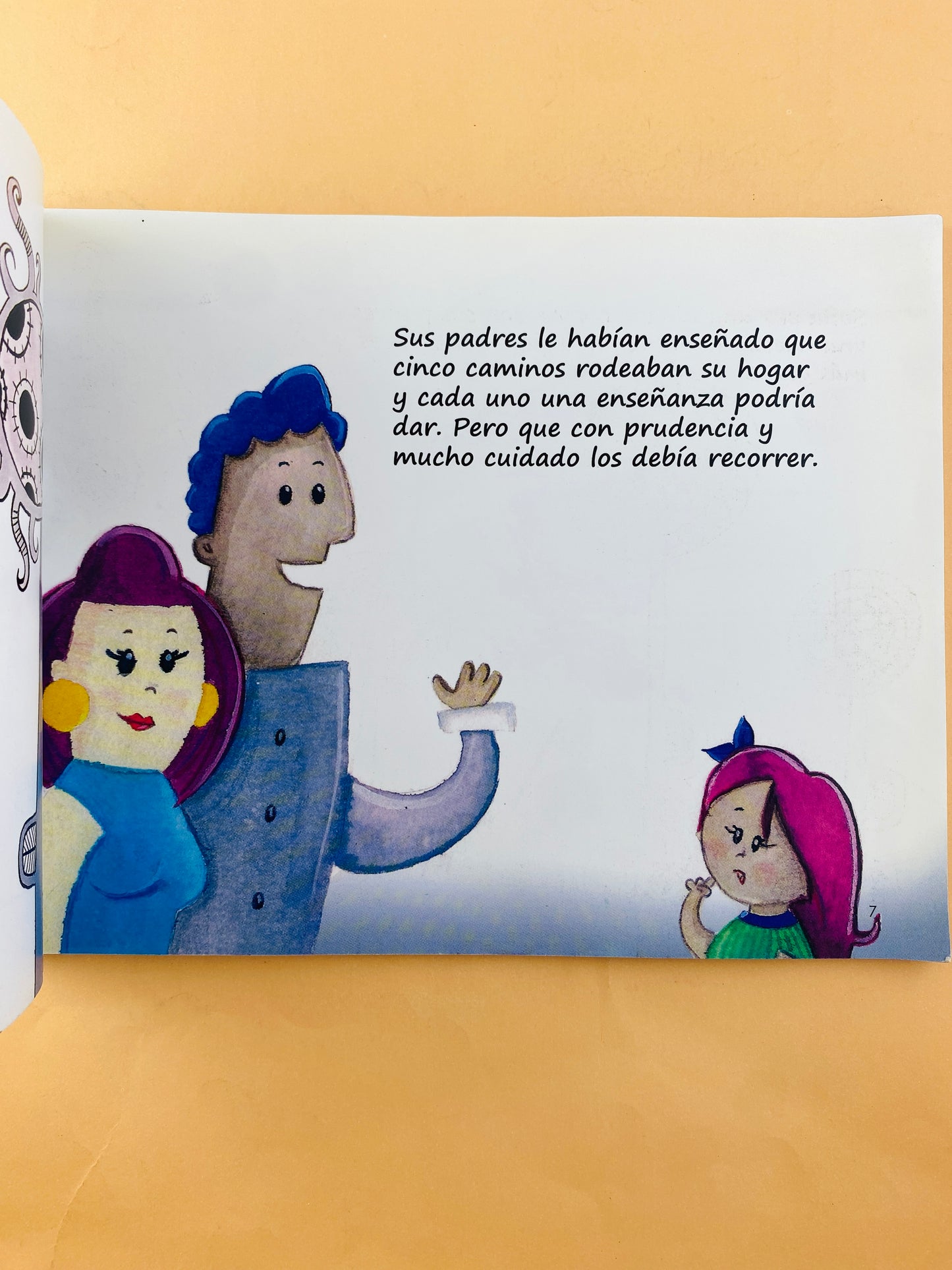 Sofia y los cinco caminos de colores