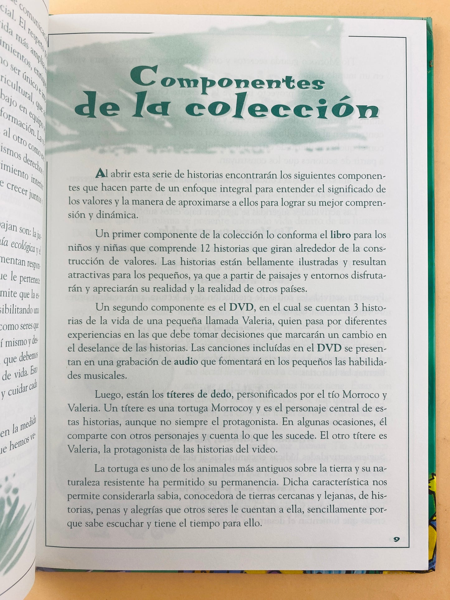 Valores tío morroco morrocoy y guía para padres y maestros