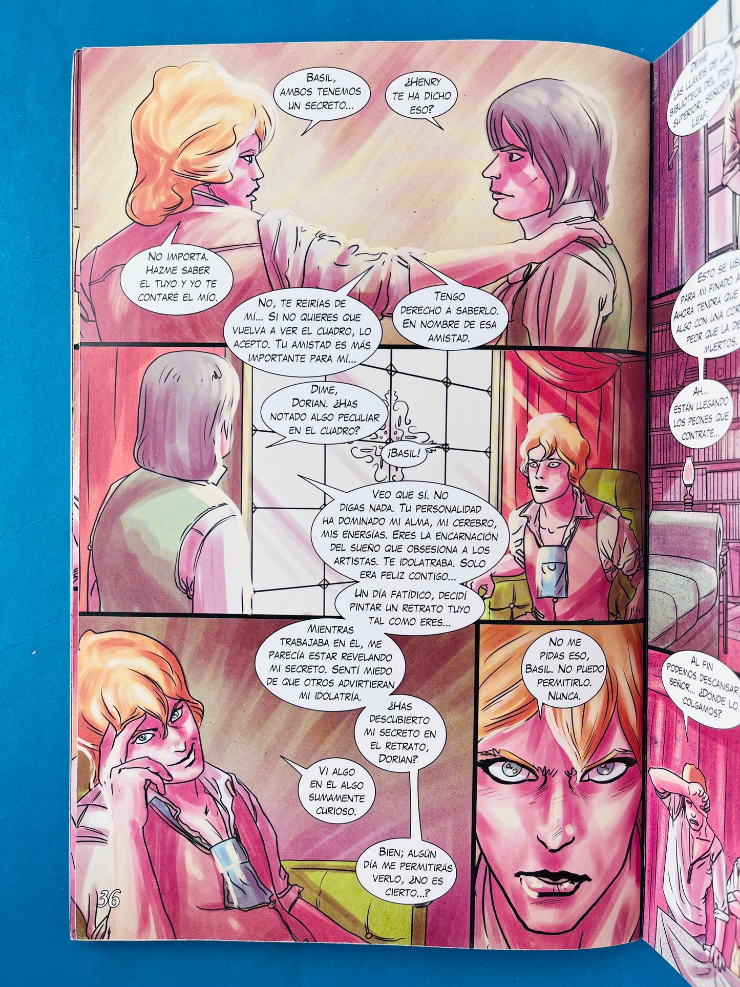 El retrato de dorian gray novela gráfica