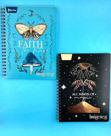 Cuaderno argollado grande 105 cuadriculado económico Mujer