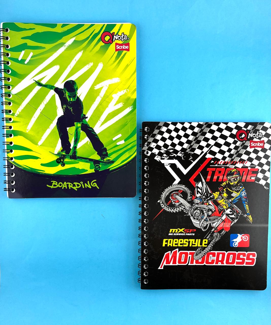 Cuaderno argollado grande 105 cuadriculado económico Hombre