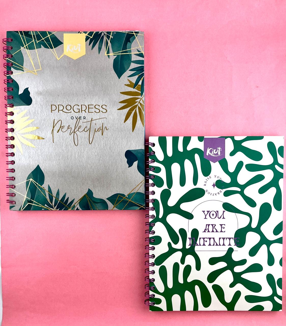 Cuaderno argollado grande 105 Línea corriente pasta dura Mujer Series