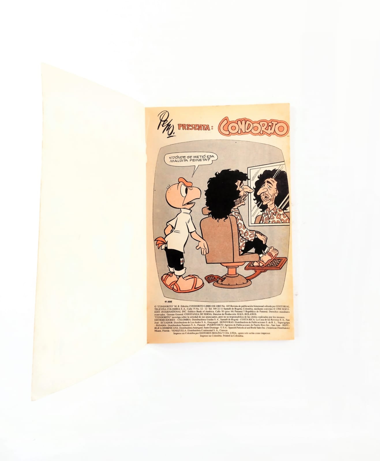 Condorito de oro edición 105