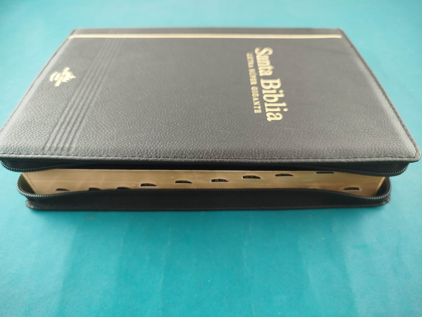 Biblia Valera 1960 Letra Super Gigante Cierre Negro e índice