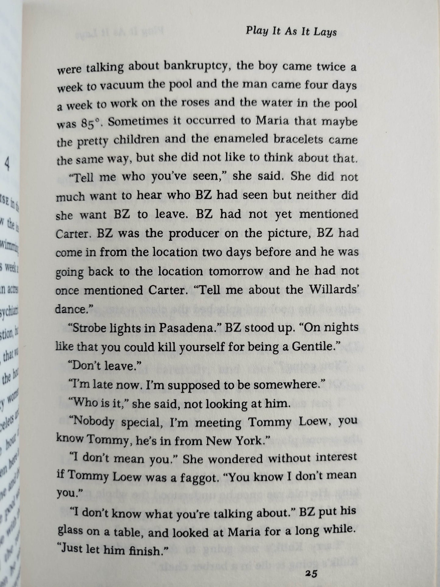 Play it as it lays by joan Didion