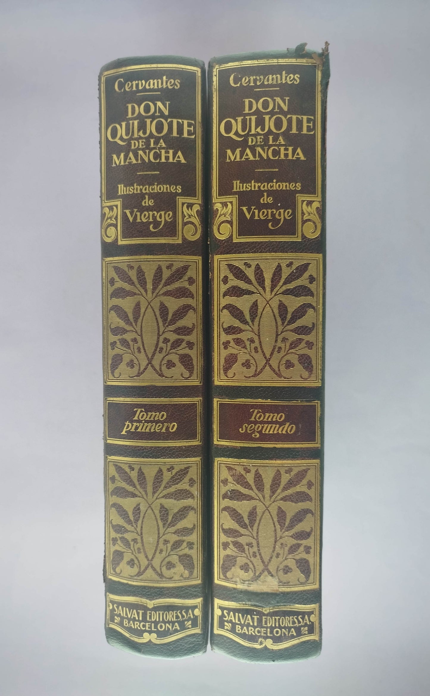 El ingenioso Hidalgo don quijote de la mancha 2 tomos
