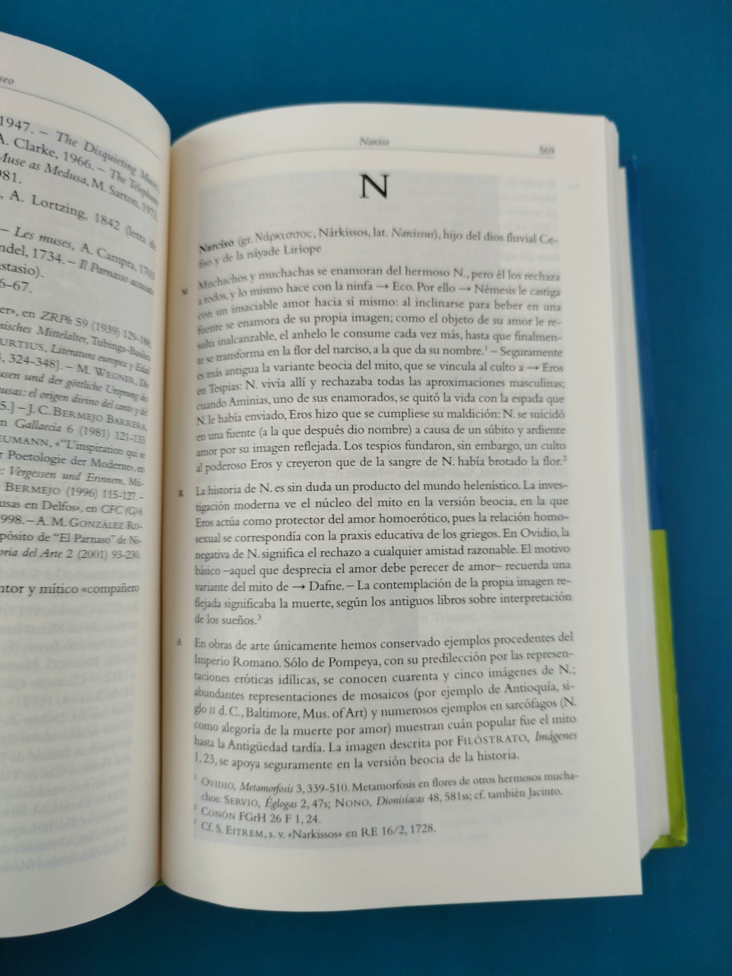 Diccionario de mitología griega y romana