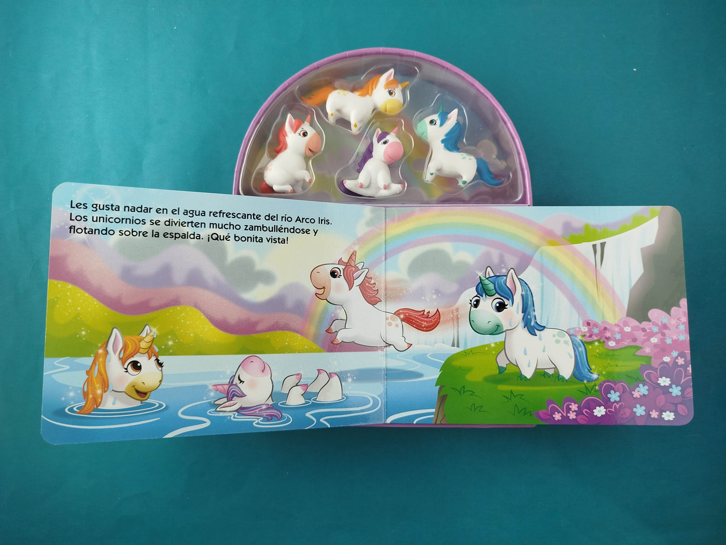 Mini diverti-libros La Tierra De Los Unicornios