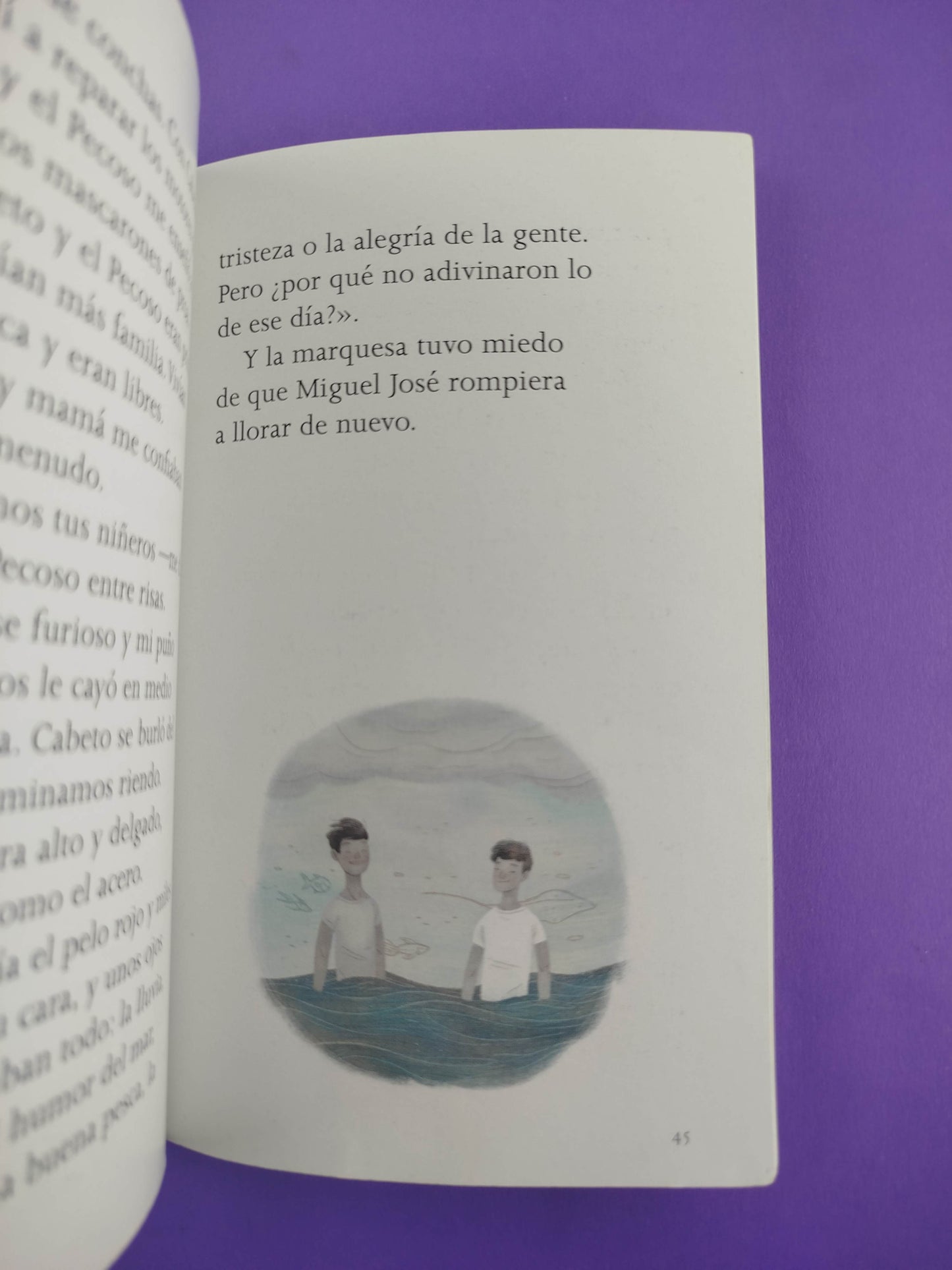 La botella azul