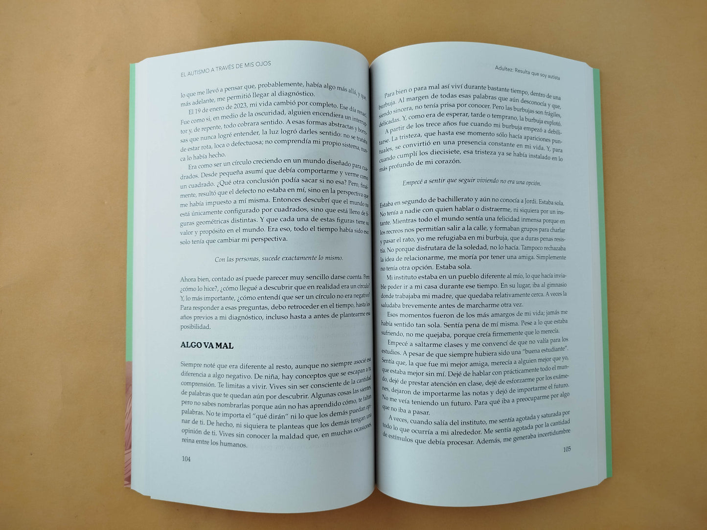 El autismo a través de mis ojos Más allá de un diagnóstico