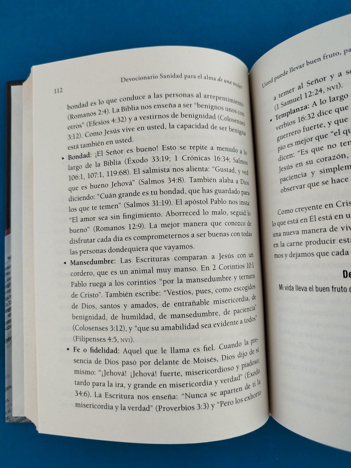 Devocionario sanidad para el alma de una mujer