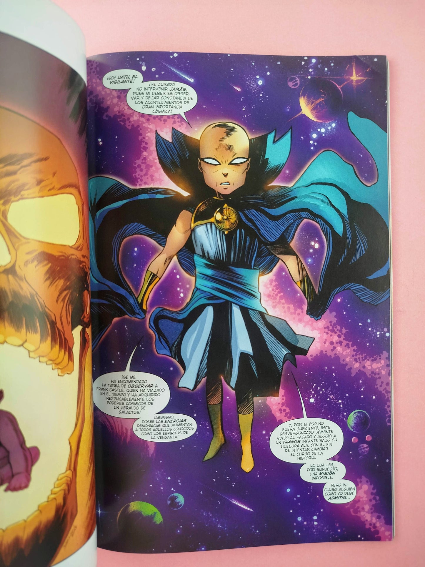 Ghost rider cósmico el bebé thanos debe morir