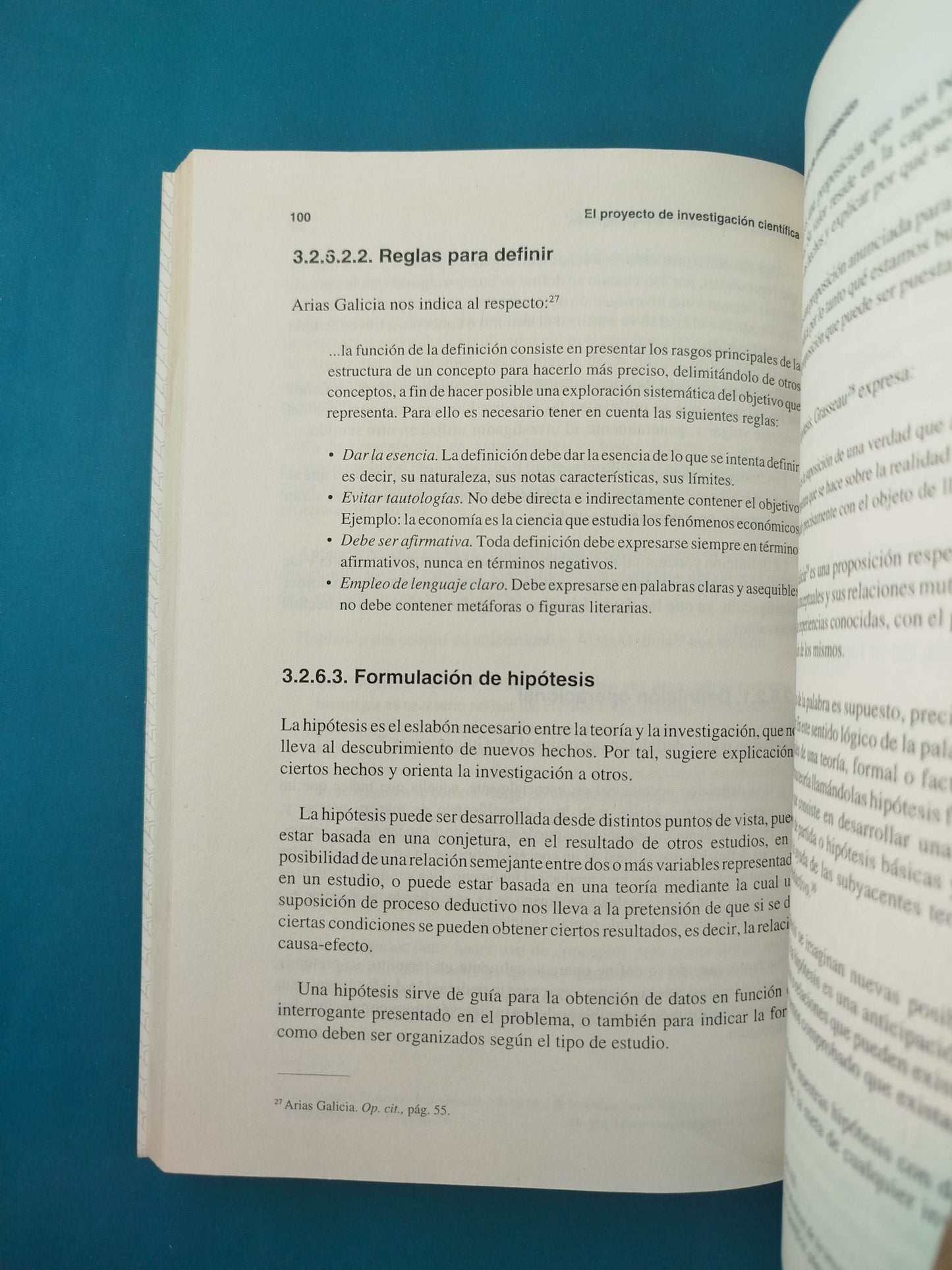 Proceso de la investigación científica