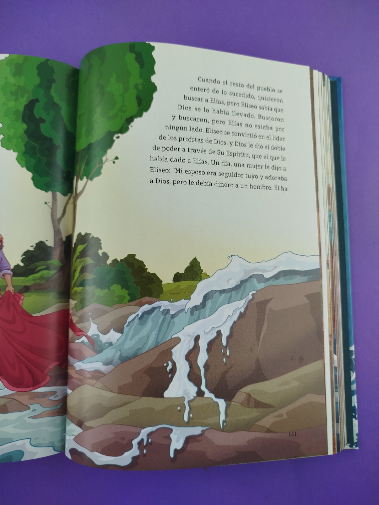 Biblia junior ilustrada y narrada para jóvenes lectores