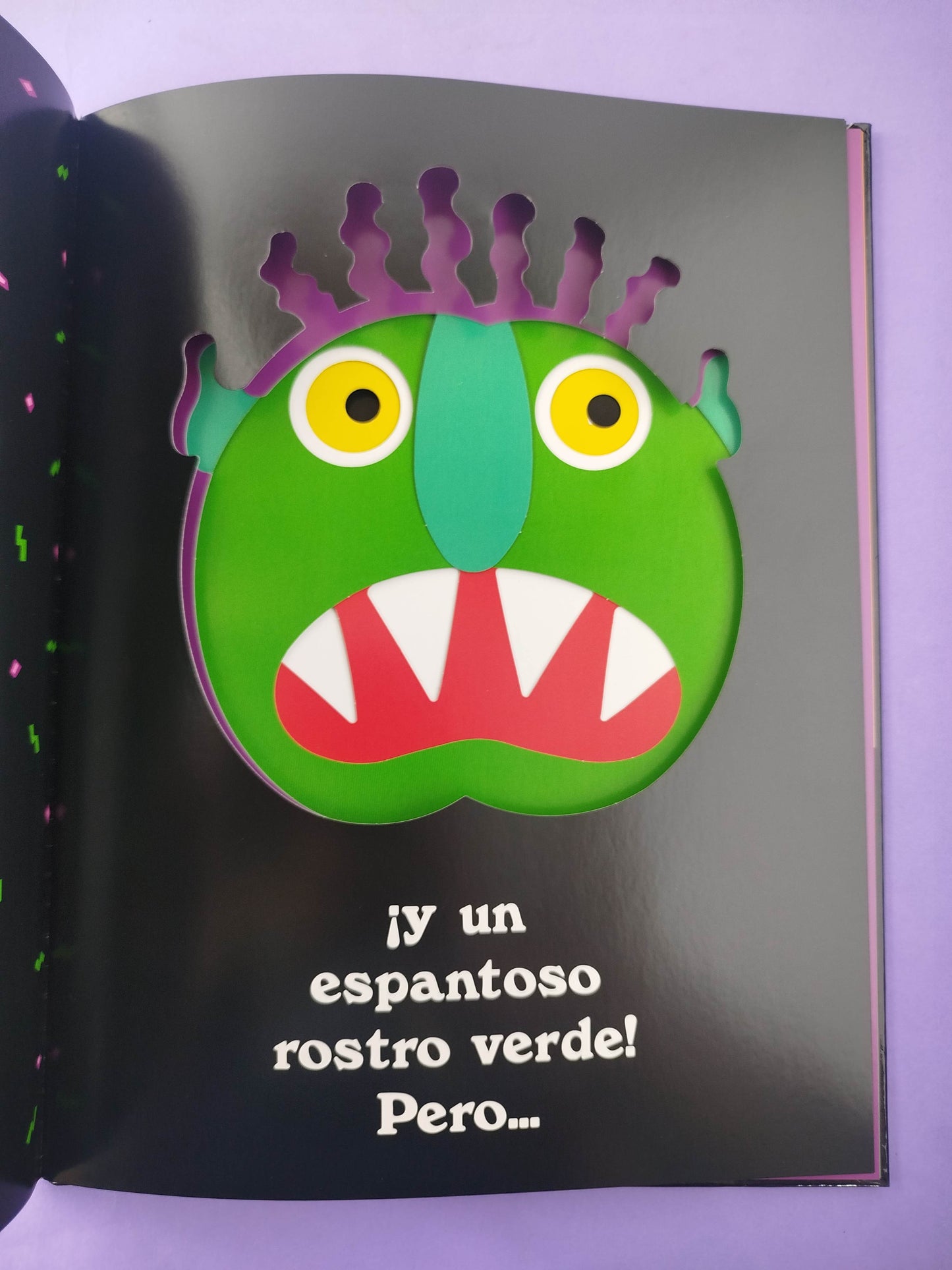 Fuera de aquí horrible monstruo verde