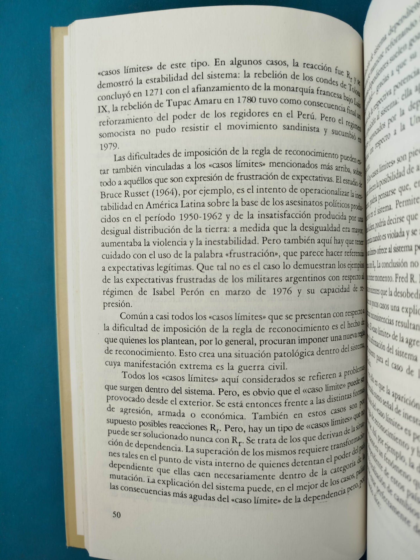 El Concepto de Estabilidad de los Sistemas Políticos