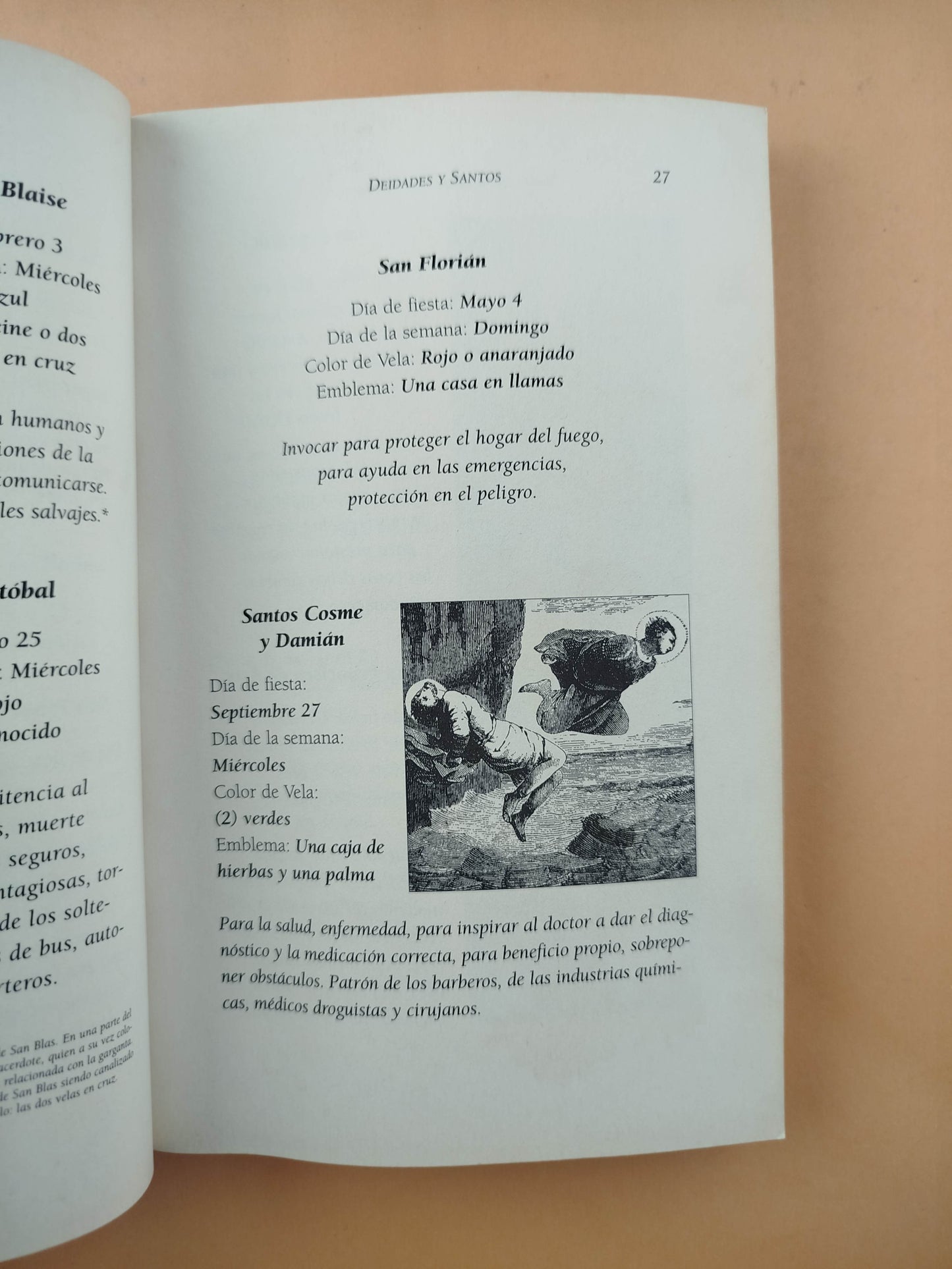 Poderes mágicos de los santos