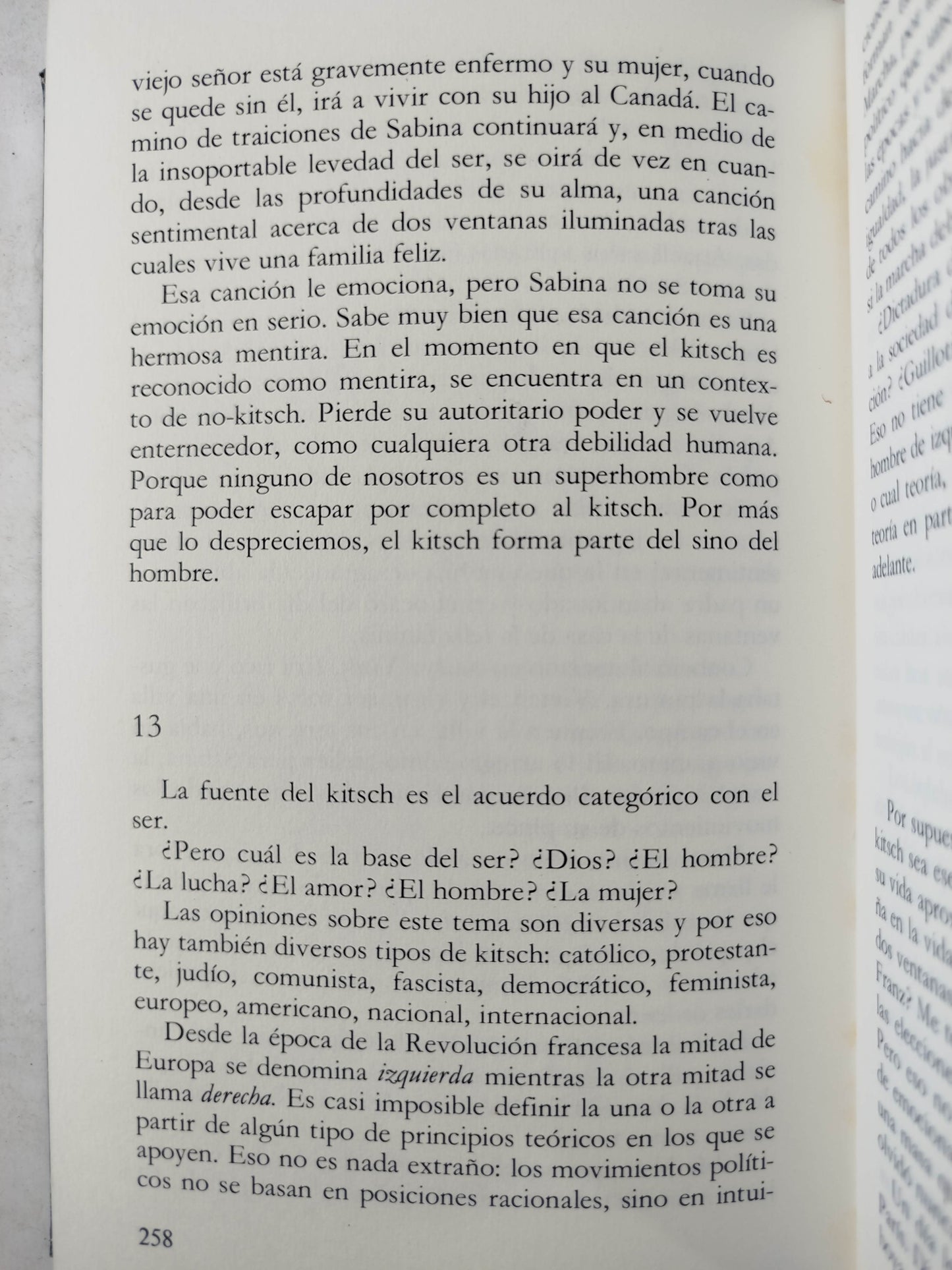 La insoportable levedad del ser by Milan Kundera