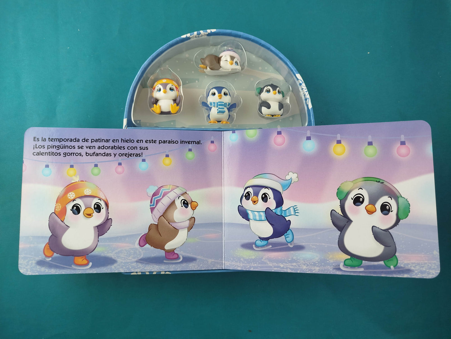 Mini diverti-libros. pingüinos valientes