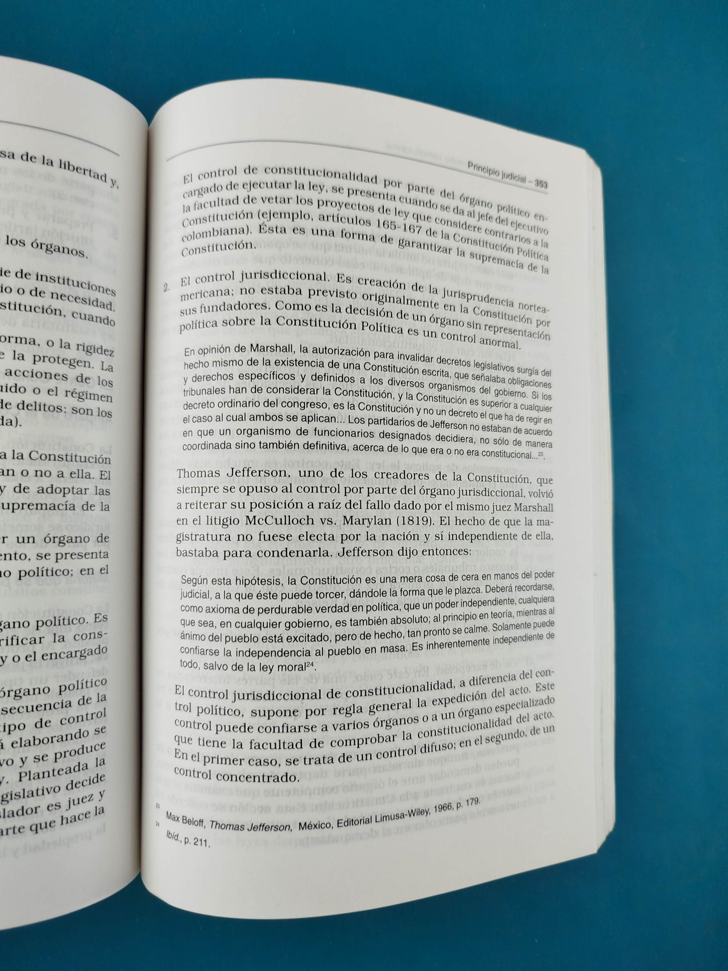 Principios de derecho constitucional