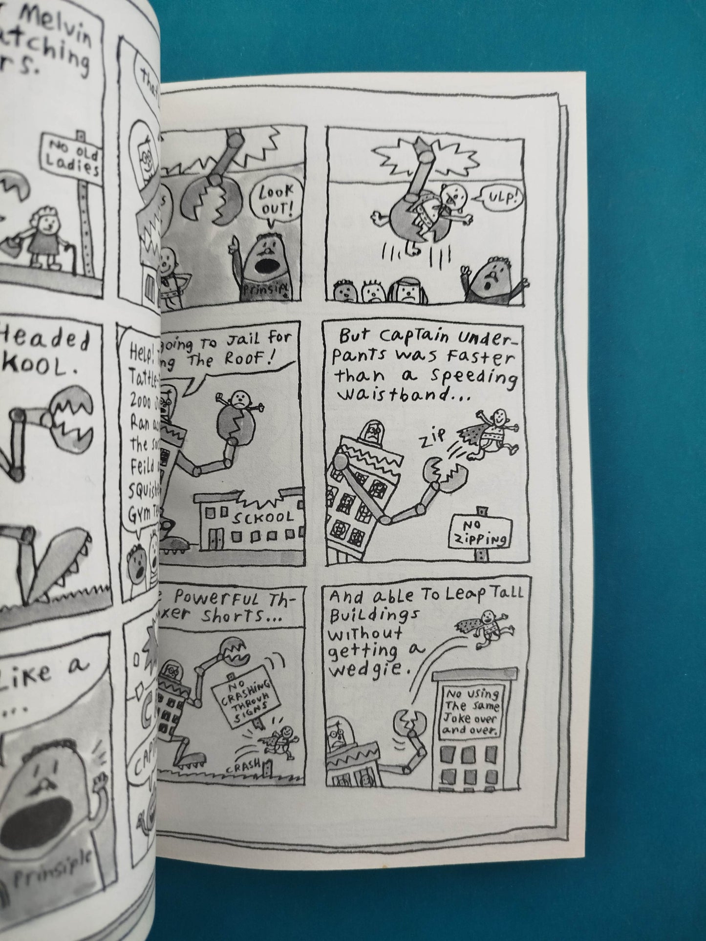 Captain Underpants and the Big, Bad Battle of the Bionic Booger Boy, Part 1: The Night of the Nasty Nostril Nuggets