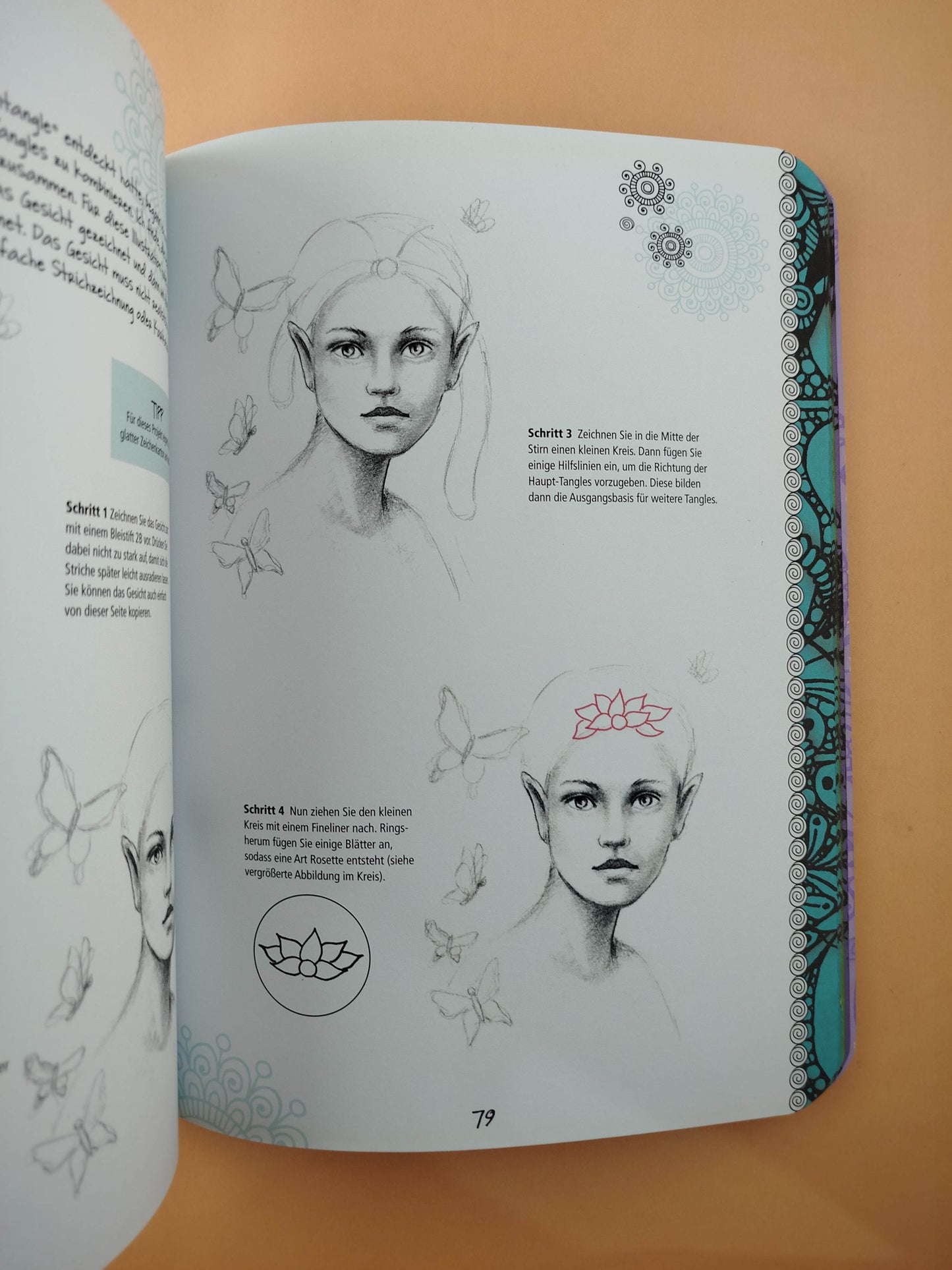 Die Kunst des Zentangle 50 inspirierende Zeichnungen, Entwürfe und Ideen