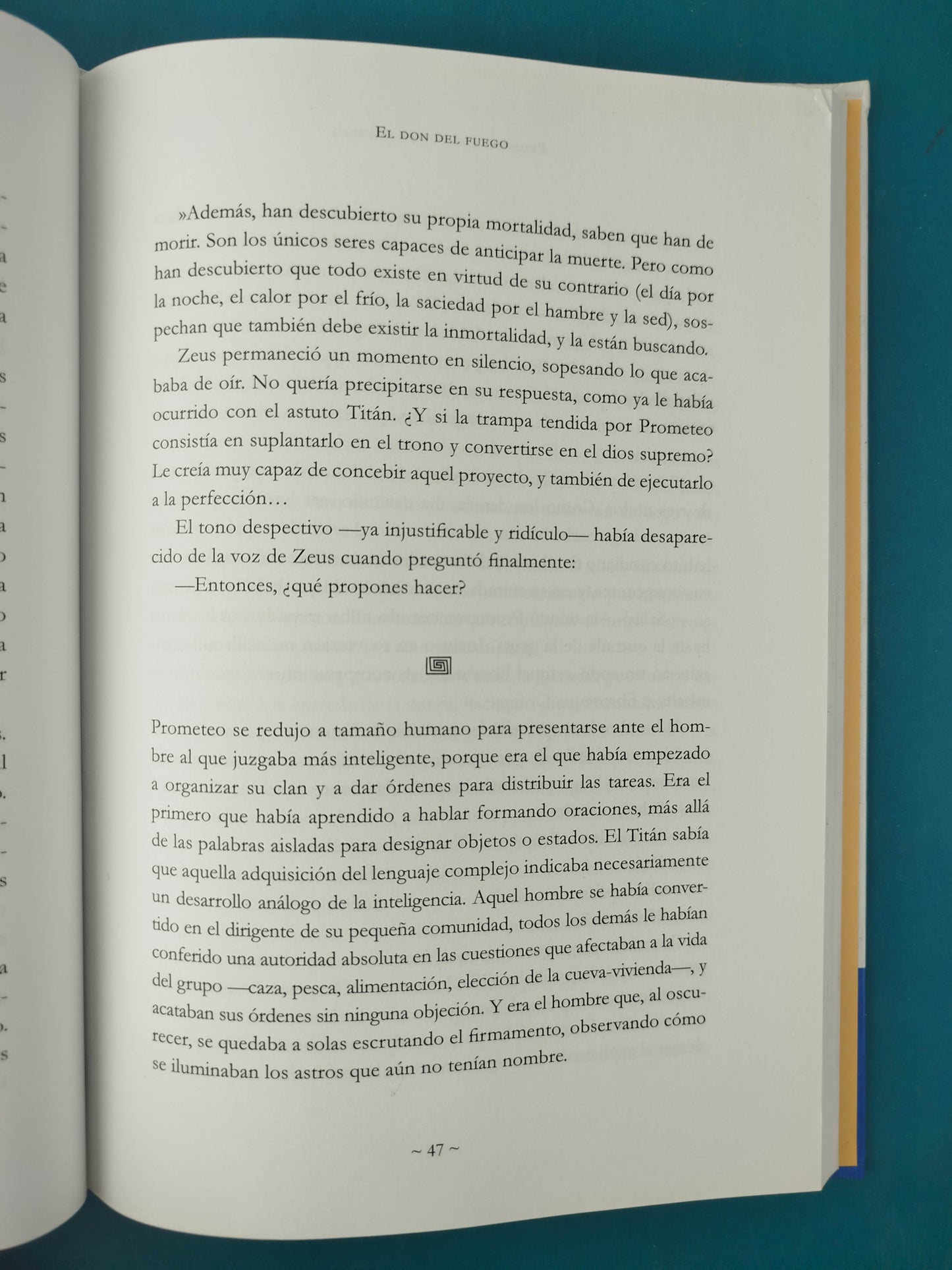 Prometeo el fuego insumiso