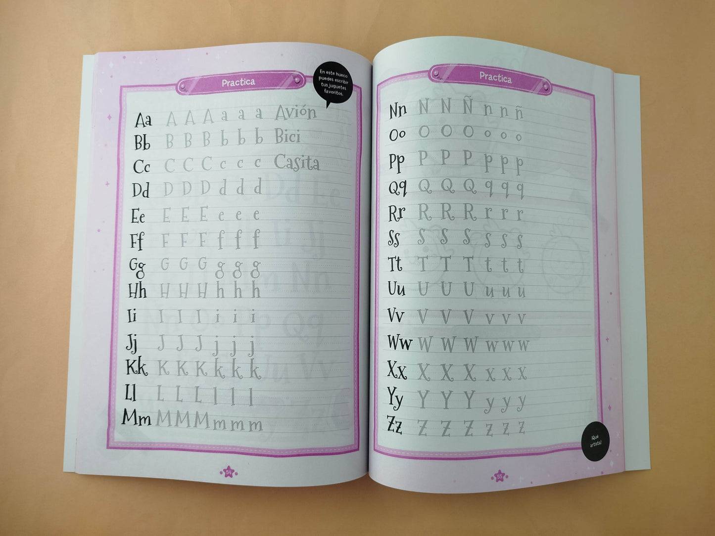 El gran libro de lettering y dibujo mágico para niños y niñas