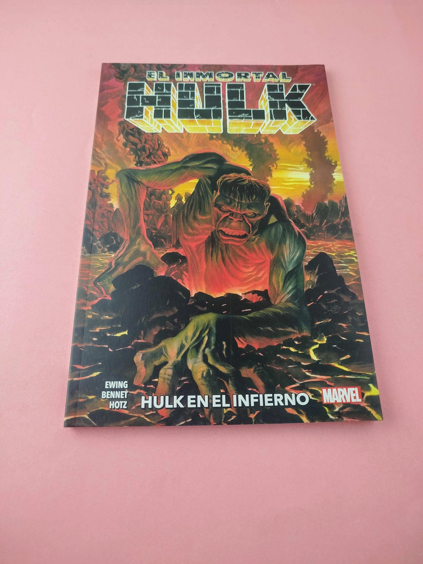 El inmortal hulk en el infierno
