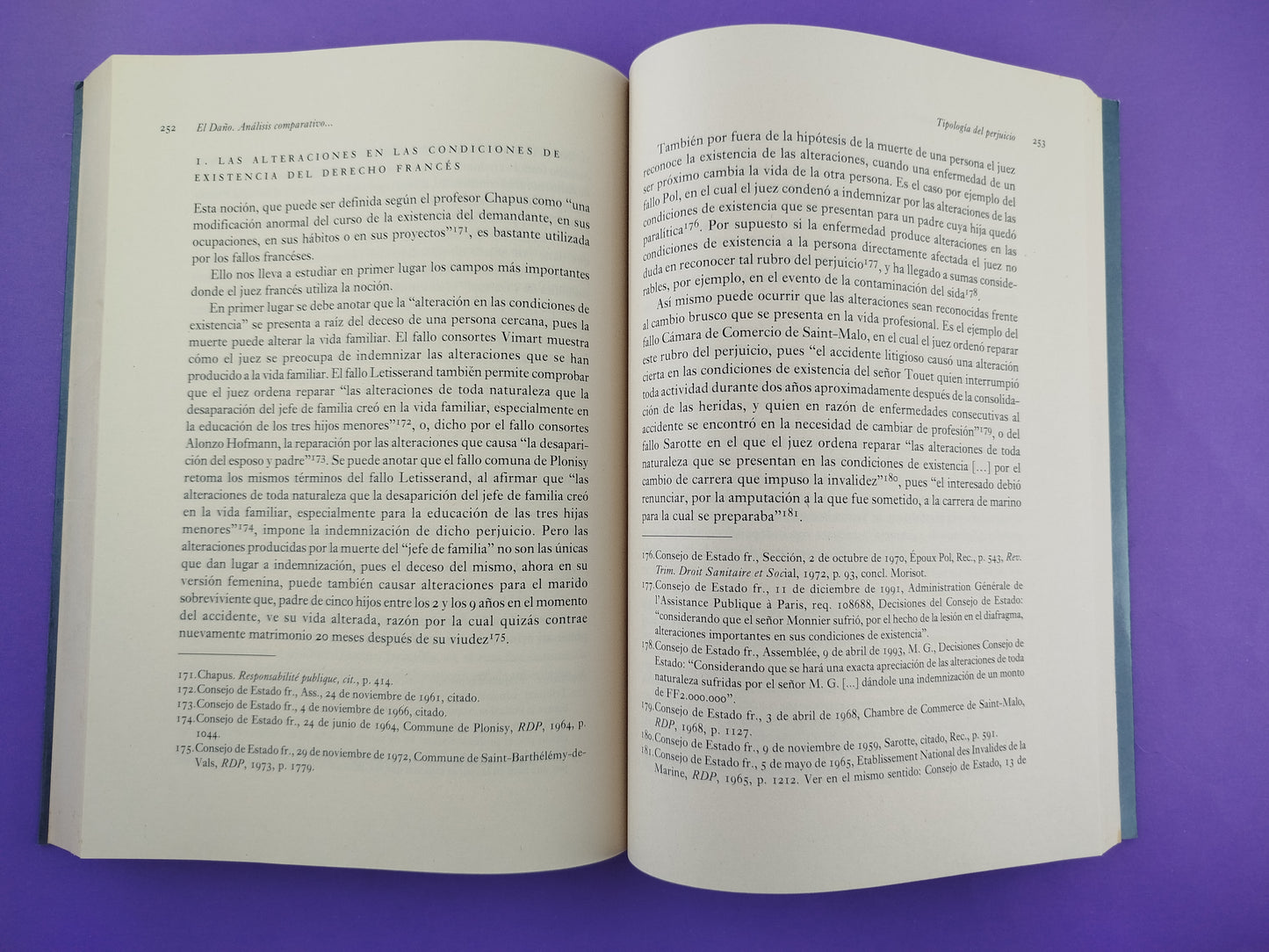 El daño. Análisis comparativo de la responsabilidad extracontractual del Estado en derecho colombiano y francés