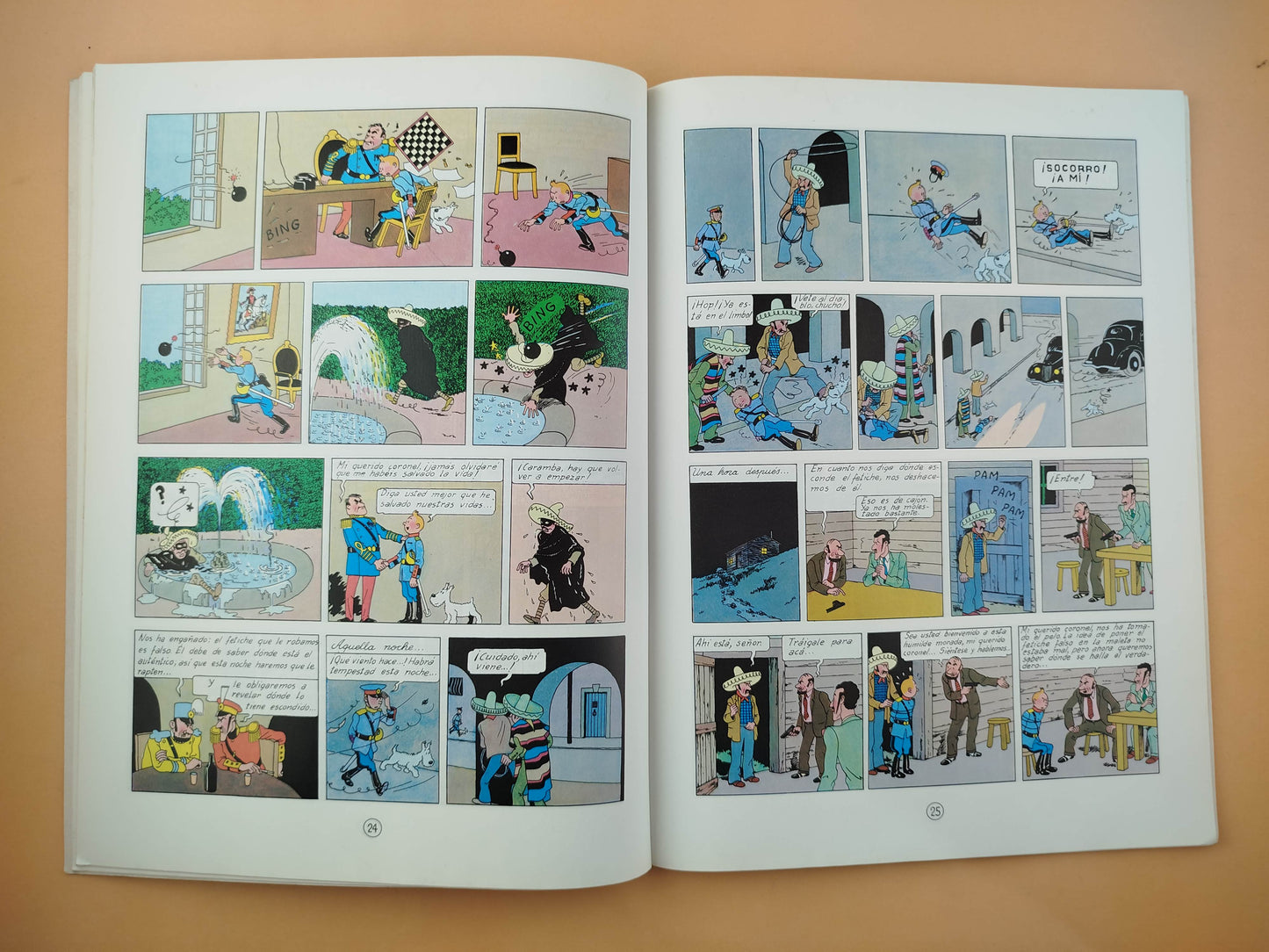 Tintín La oreja rota