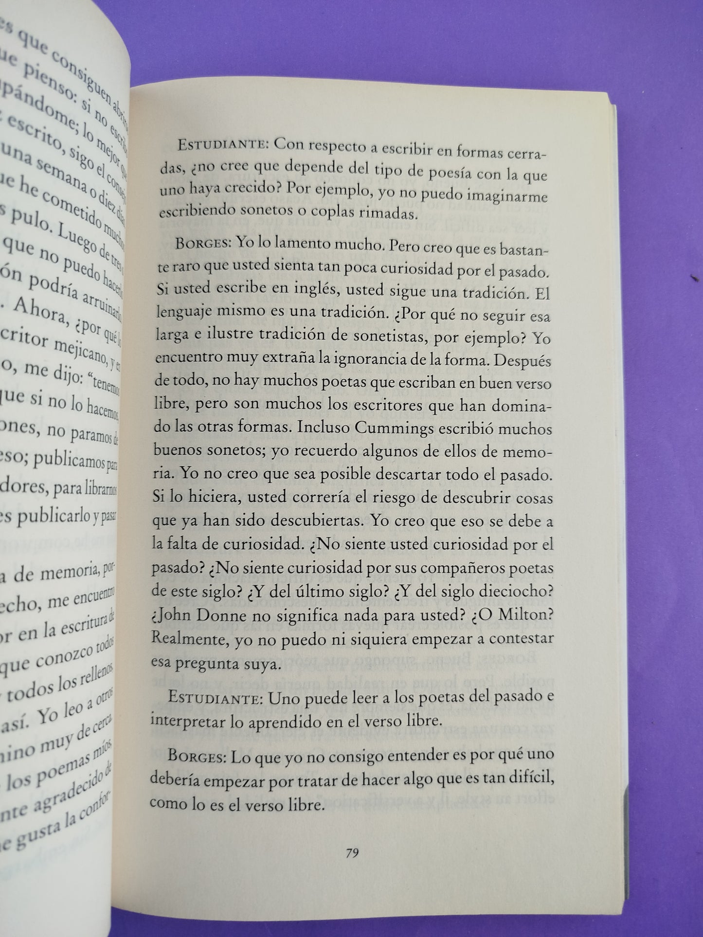 El aprendizaje del escritor