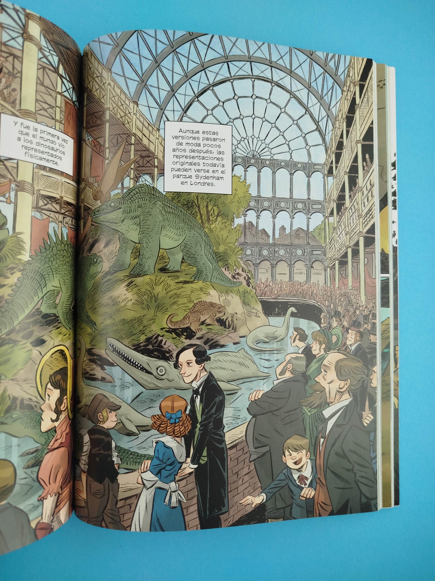 Cómics de ciencia. Dinosaurios: Fósiles y Plumas