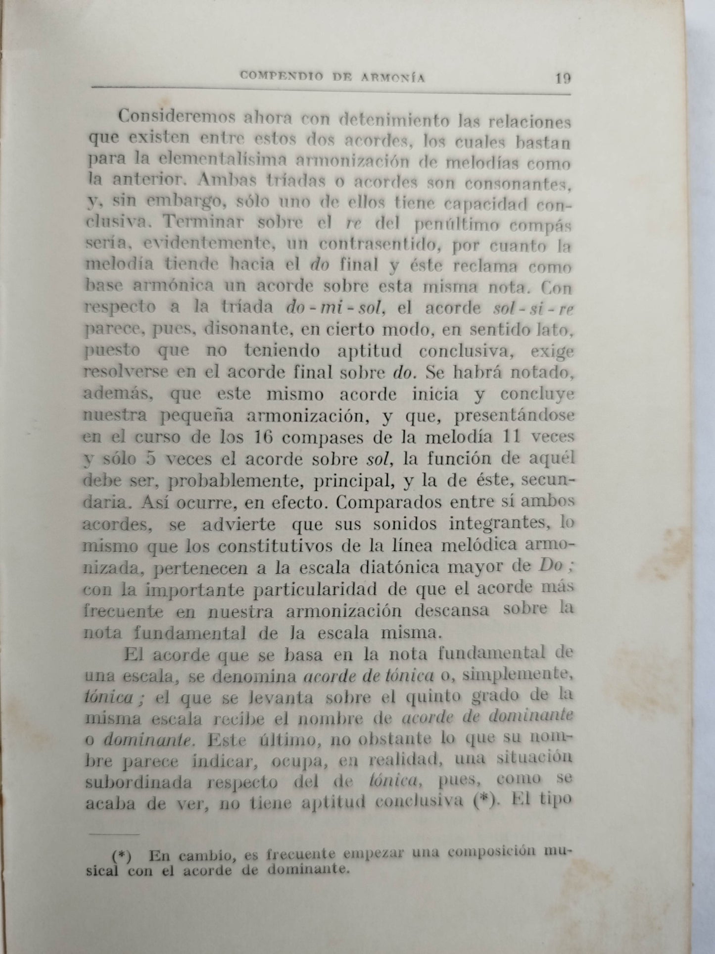 Compendio De Armonía by Scholz, Hans