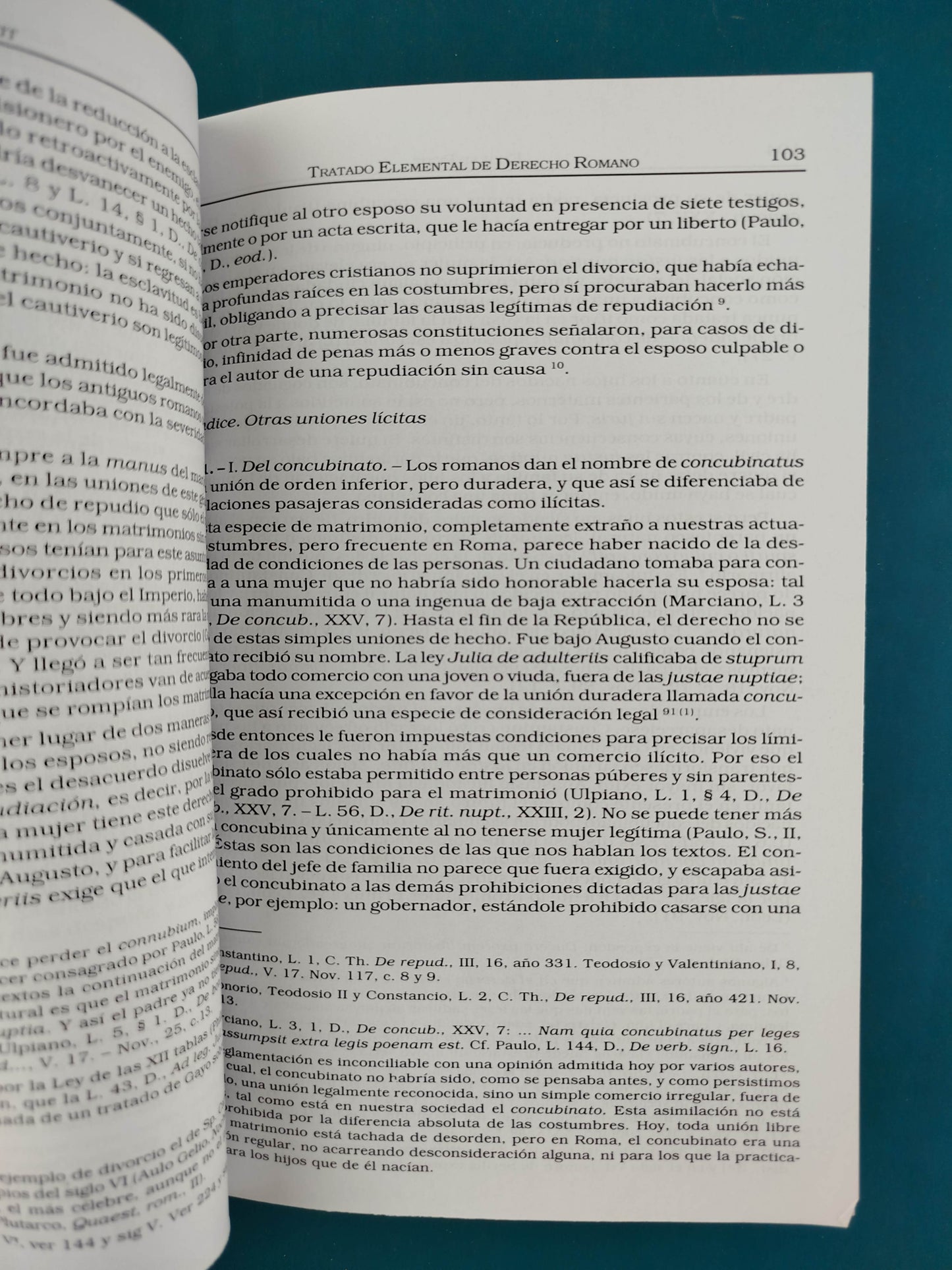 Tratado Elemental de Derecho Romano