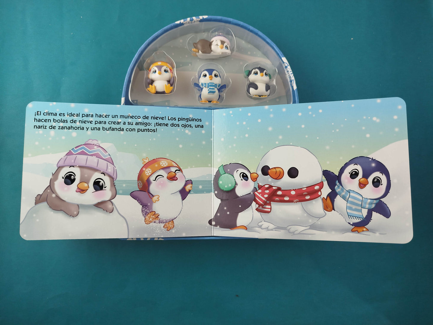Mini diverti-libros. pingüinos valientes
