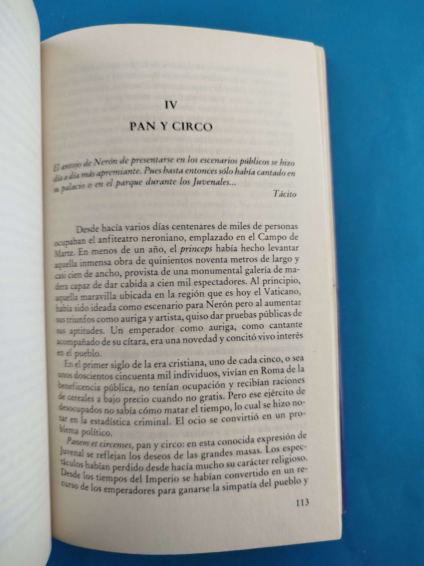 Neron Emperador y Dios, Artista y Loco