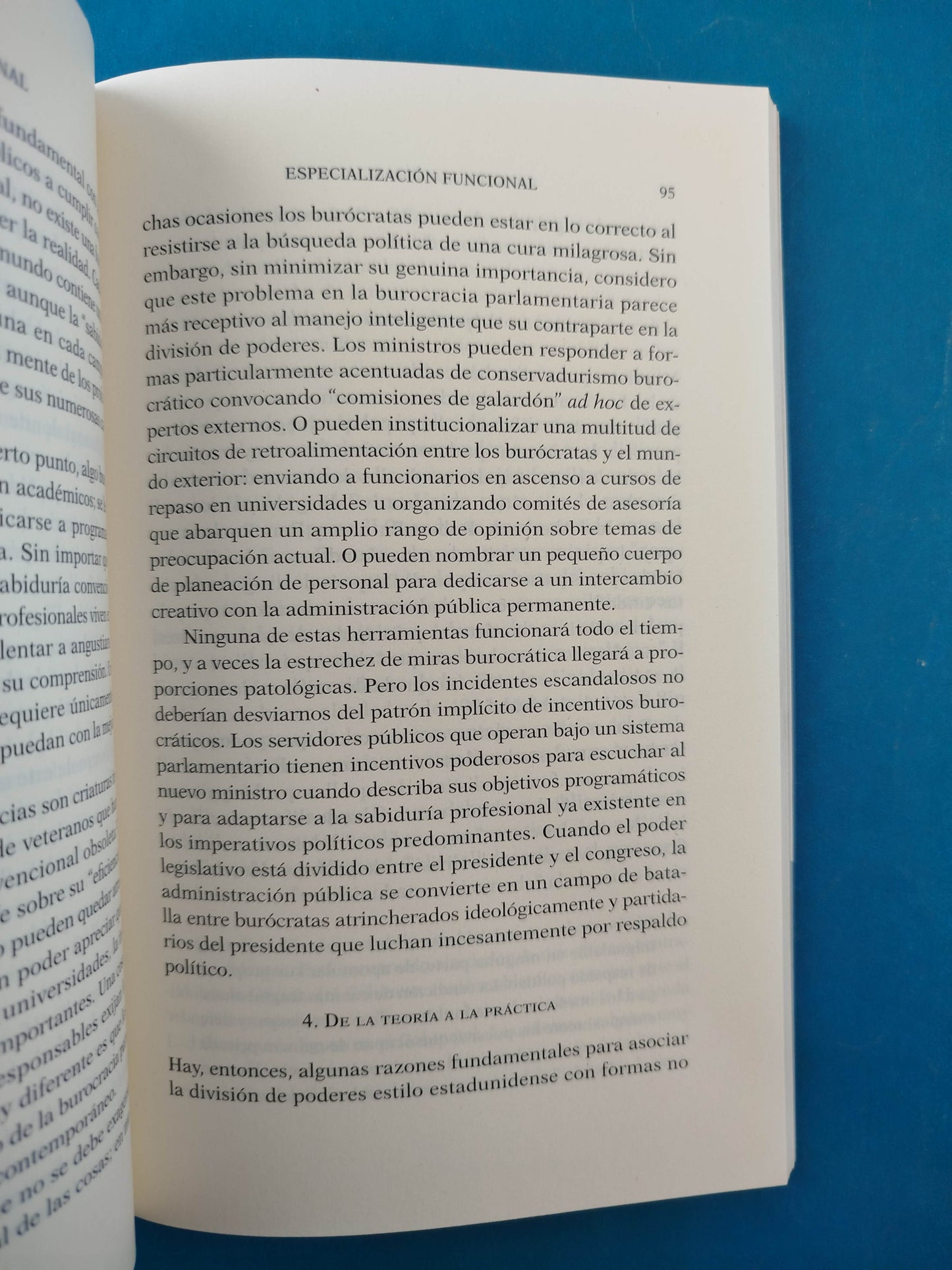La nueva división de poderes