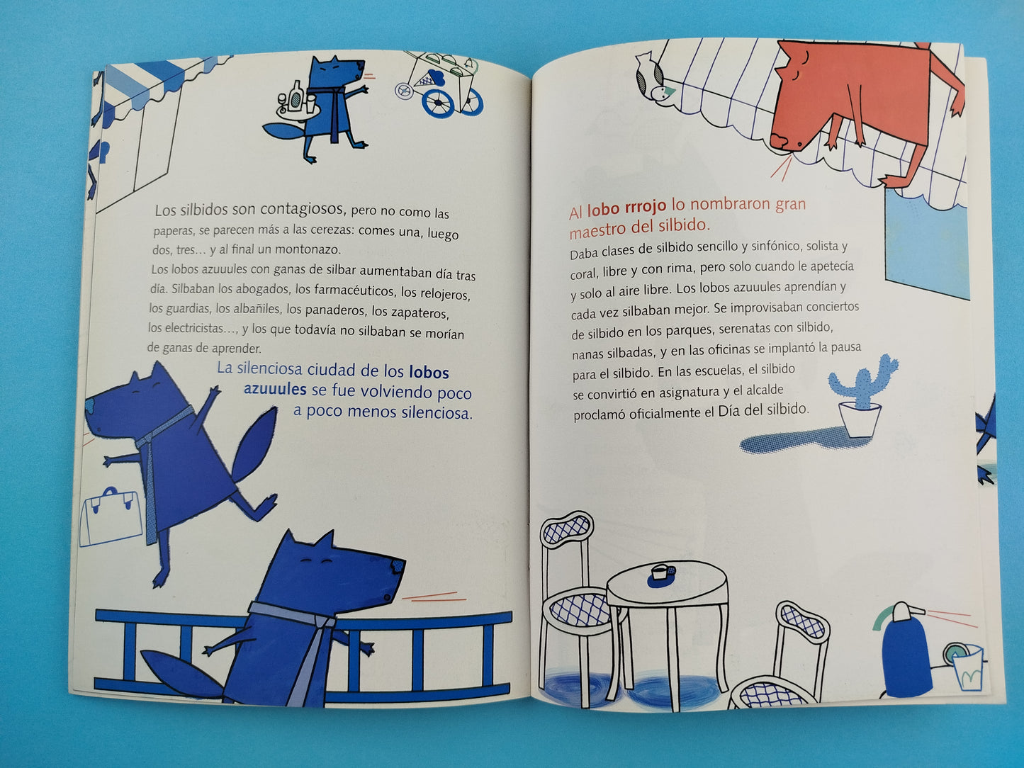 La Ciudad De Los Lobos Azules