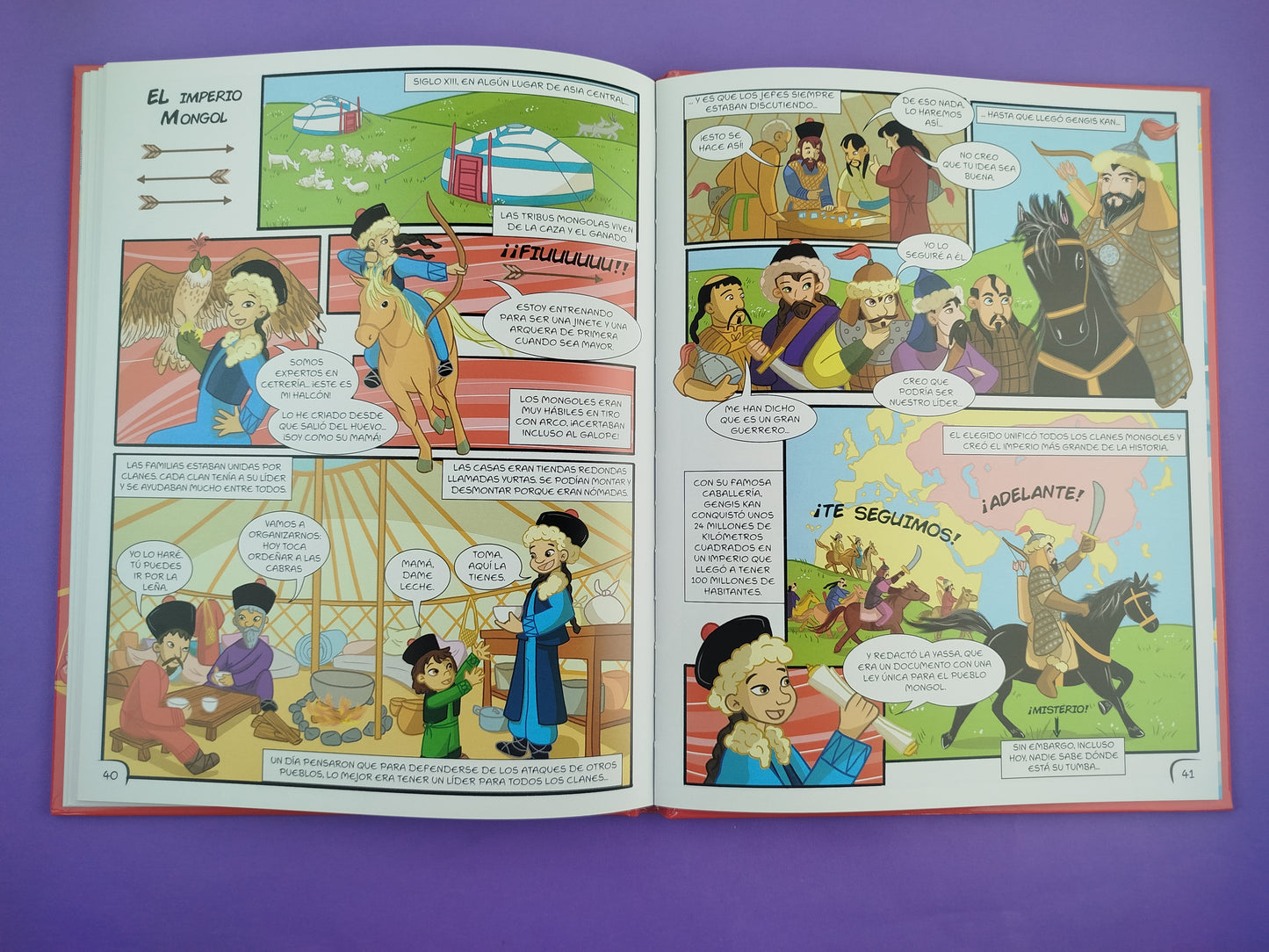 Antiguas civilizaciones en cómic