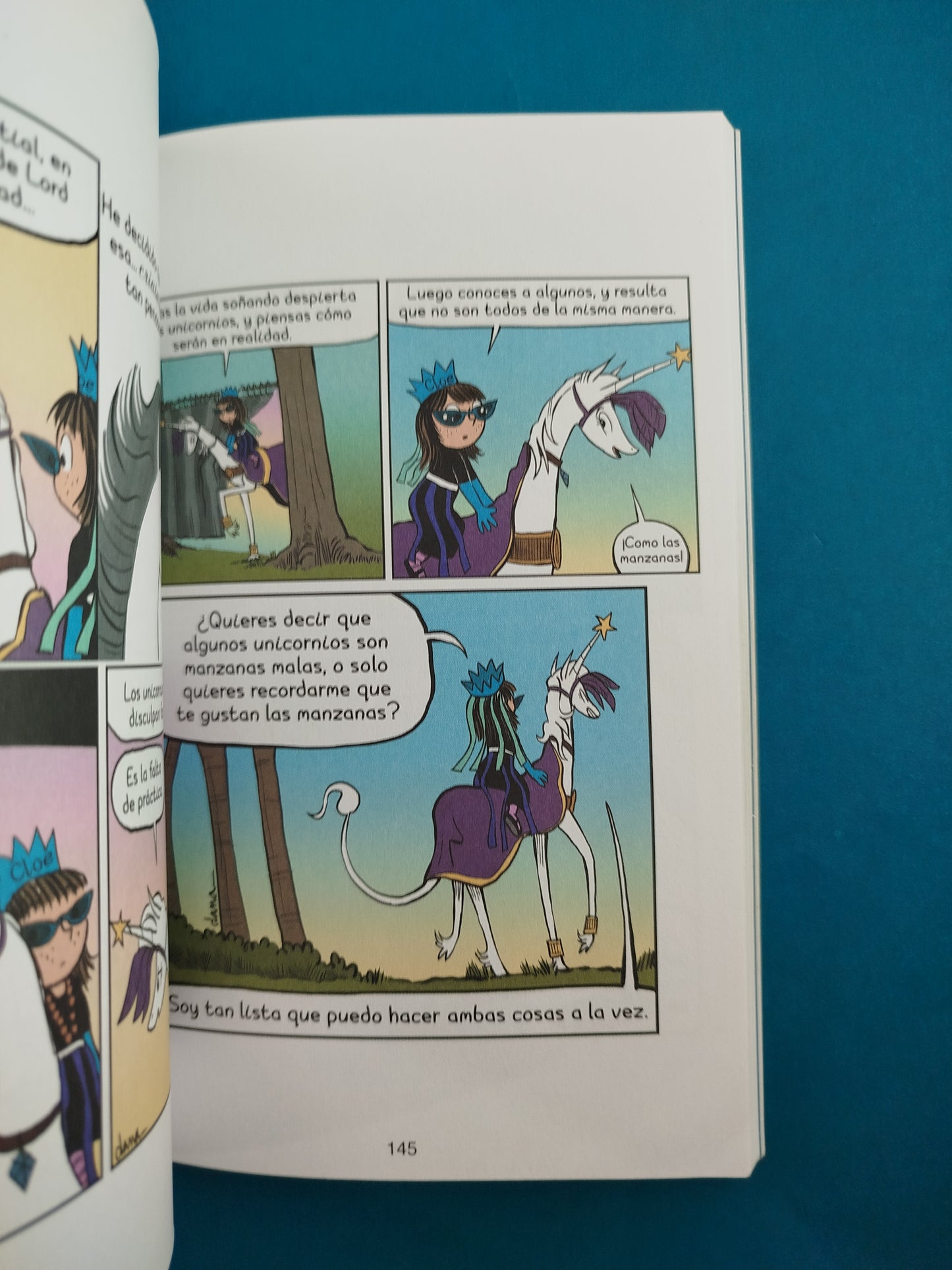 Cloe y su unicornio 2. amigas sobre ruedas