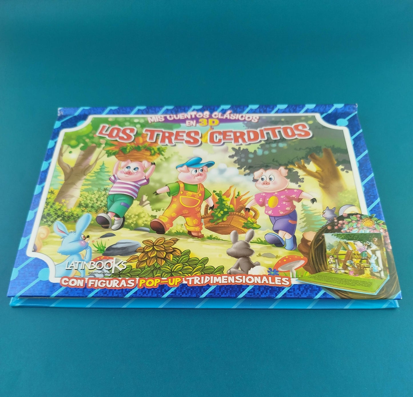 Mis cuentos clásicos en 3D Los tres cerditos